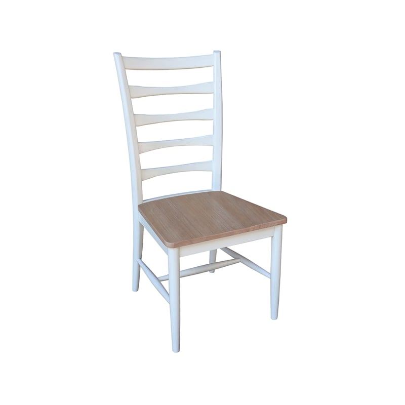 International Concepts Set of Two Solid Wood Haven Dining Chairs