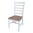 International Concepts Set of Two Solid Wood Haven Dining Chairs