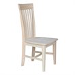 International Concepts Unfinished Tall Mission  Dining Chair (Set of 2)
