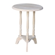 International Concepts Round Unfinished Plant Table