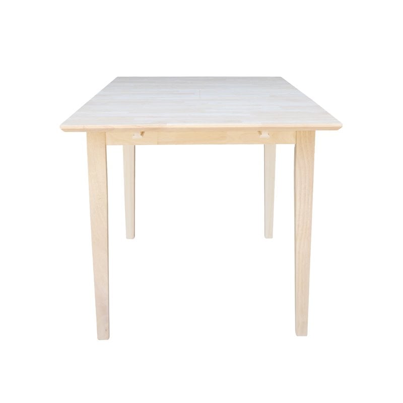 international concepts shaker dining table