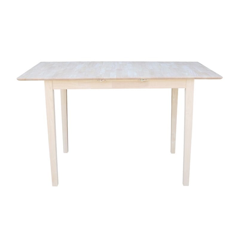 International Concepts Unfinished Shaker Counter Height Dining Table