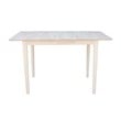 International Concepts Unfinished Shaker Counter Height Dining Table
