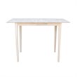 International Concepts Unfinished Rectangular Dining Table