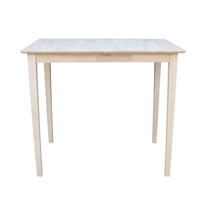 International Concepts Unfinished Rectangular Dining Table