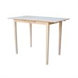 International Concepts Unfinished Rectangular Dining Table
