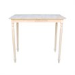 International Concepts Unfinished Rectangular Dining Table