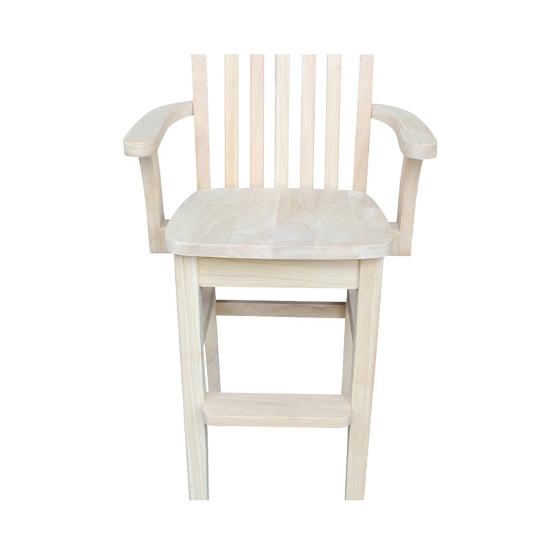 International Concepts Unfinished Mission Youth Chair for sale online 