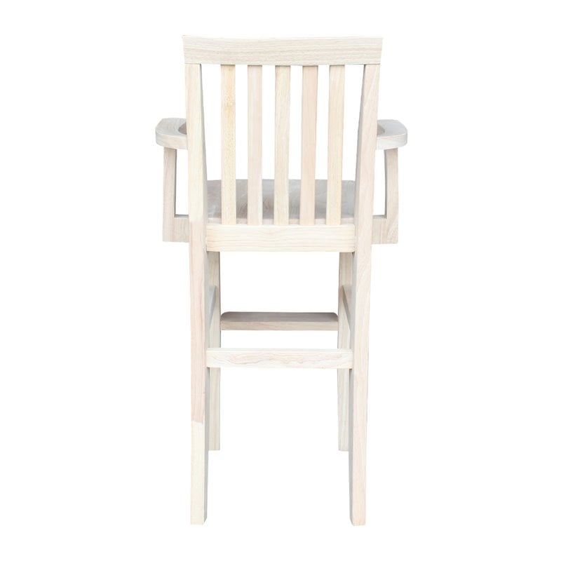 International Concepts Unfinished Kids Mission Youth Chair