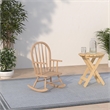 International Concepts Unfinished Windsor Rocker