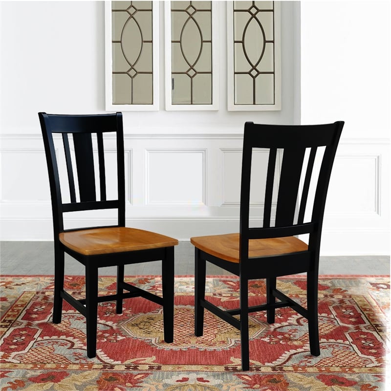 Cherry best sale wood chairs