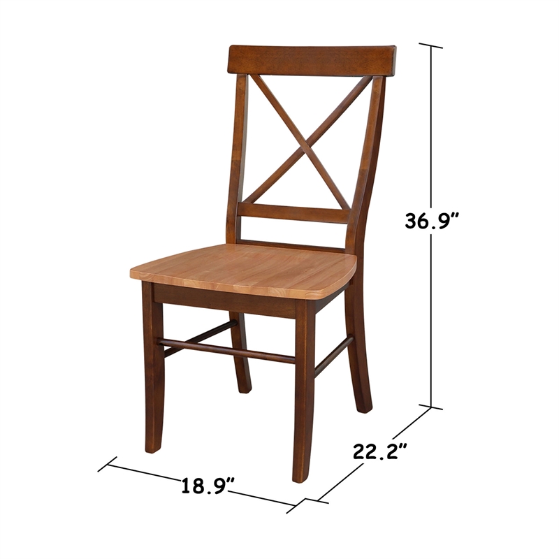 International concepts double 2025 x back chair