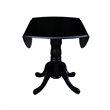 International Concepts 5 Piece Schoolhouse Dining Set in Black