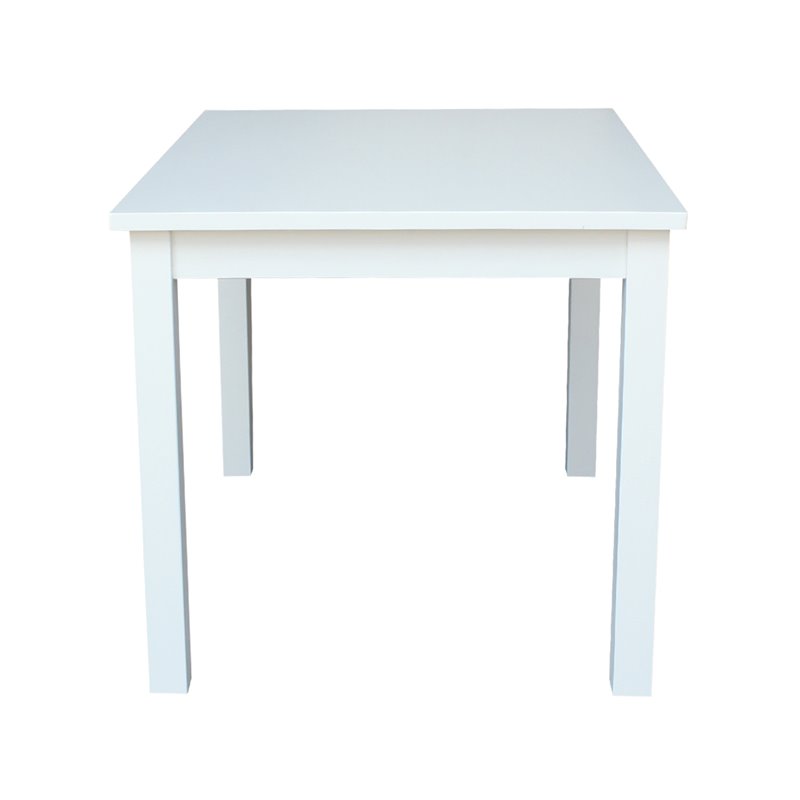 International Concepts Mission Kids Table in Linen White