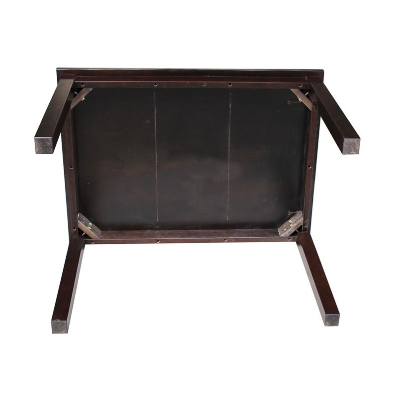 International Concepts Mission Kids Table in Rich Mocha