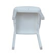 International Concepts Mission Kids Chair in Linen White (Set of 2)