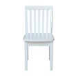 International Concepts Mission Kids Chair in Linen White (Set of 2)