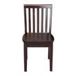 International Concepts Mission Kids Chair in Rich Mocha (Set of 2)