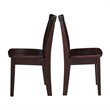 International Concepts Mission Kids Chair in Rich Mocha (Set of 2)
