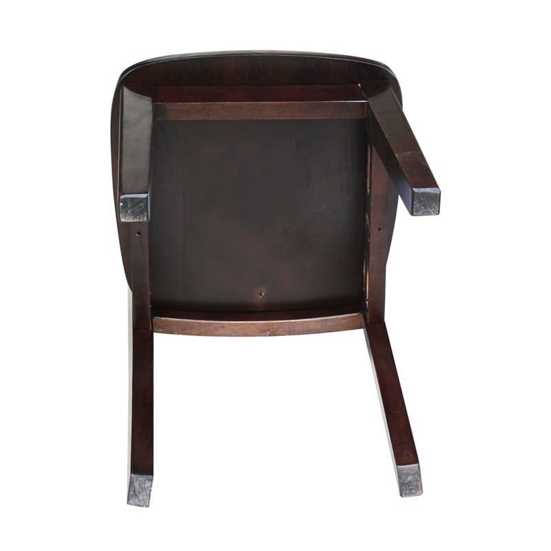 International Concepts Mission Kids Chair in Rich Mocha (Set of 2)