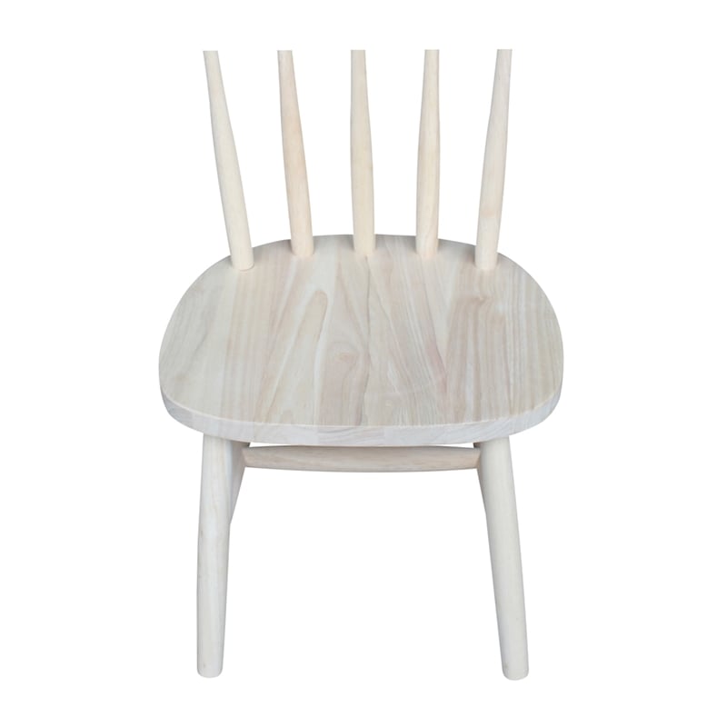 International Concepts Unfinished Tot's chair (set of 2)