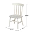 International Concepts Unfinished Tot's chair (set of 2)