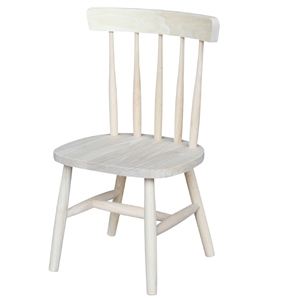 international concepts unfinished tot's chair (set of 2)