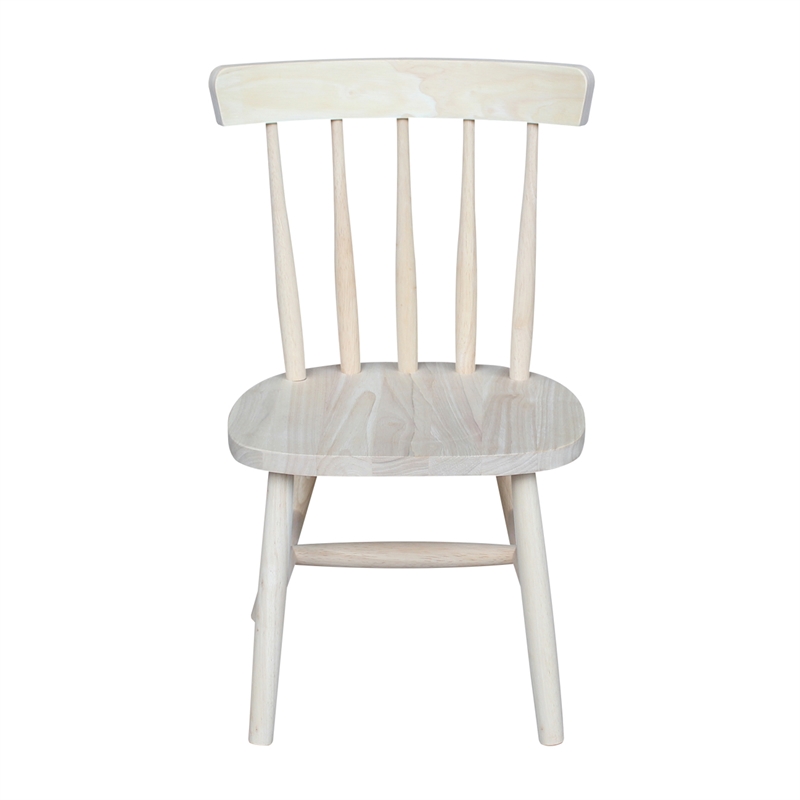 International Concepts Unfinished Tot's chair (set of 2)