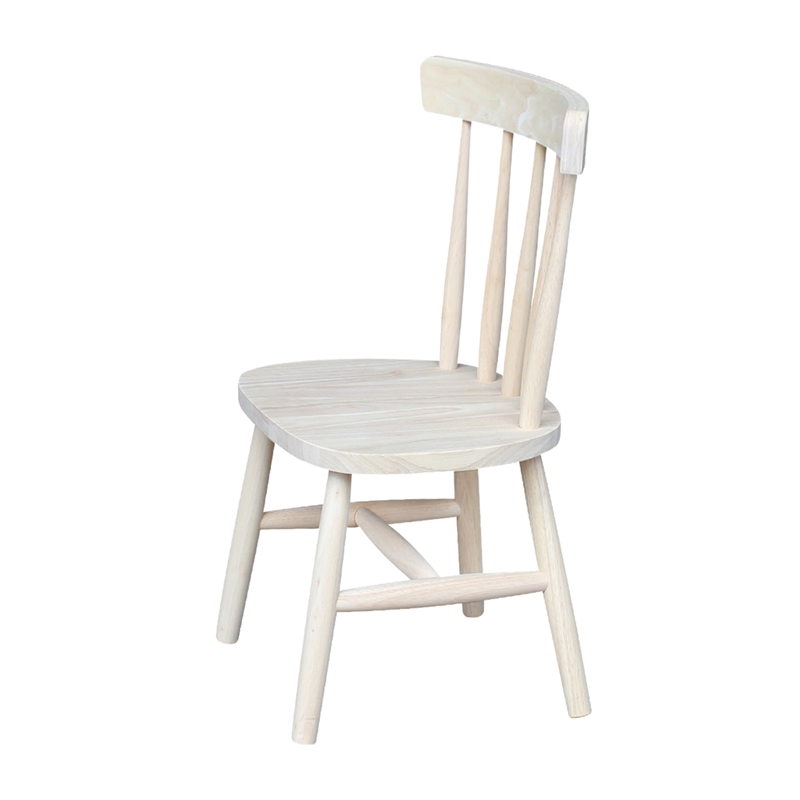 International Concepts Unfinished Tot's chair (set of 2)