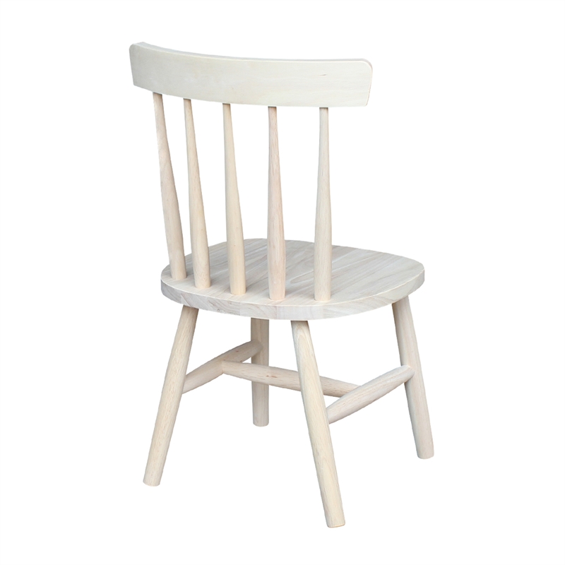International Concepts Unfinished Tot's chair (set of 2)