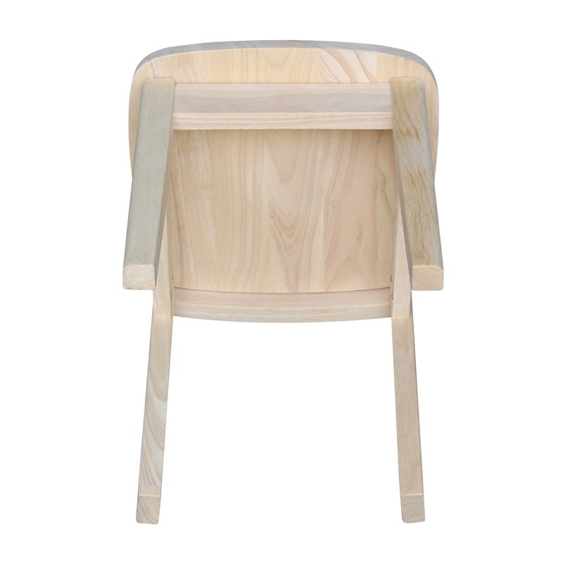 International Concepts Unfinished Mission Kids Chair (Set of 2)