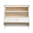 International Concepts Unfinished Mission Corner TV Stand