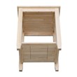 International Concepts Unfinished Mission Tall End Table