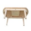 International Concepts Unfinished Phillips Oval Wood Coffee Table