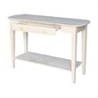 International Concepts Unfinished Phillips Oval Sofa Table