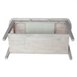 International Concepts Unfinished Phillips Oval Sofa Table
