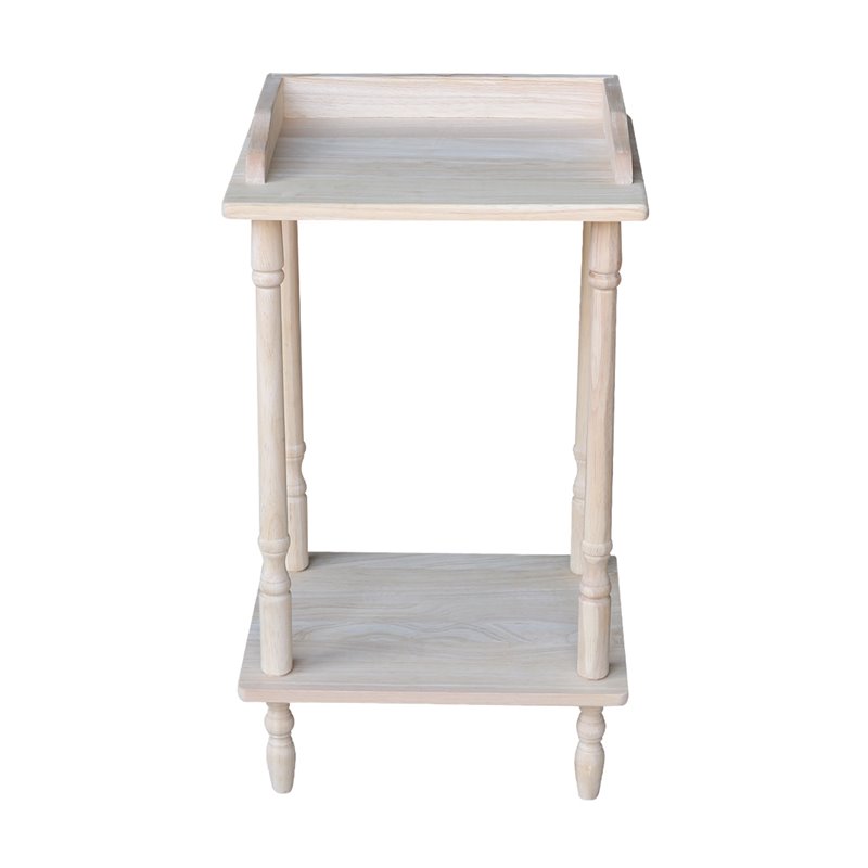 International Concepts Unfinished Phone Stand