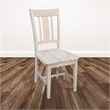 International Concepts Unfinished Slat Back Dining Chair (Set of 2)