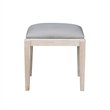 International Concepts Home Accents Unfinished Vanity Bench