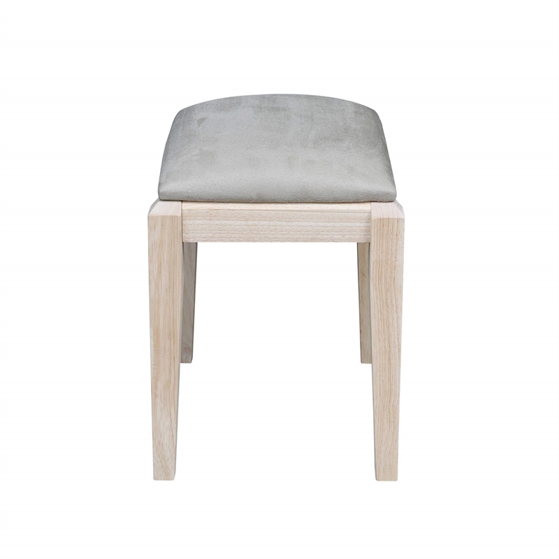 International Concepts Home Accents Unfinished Vanity Bench