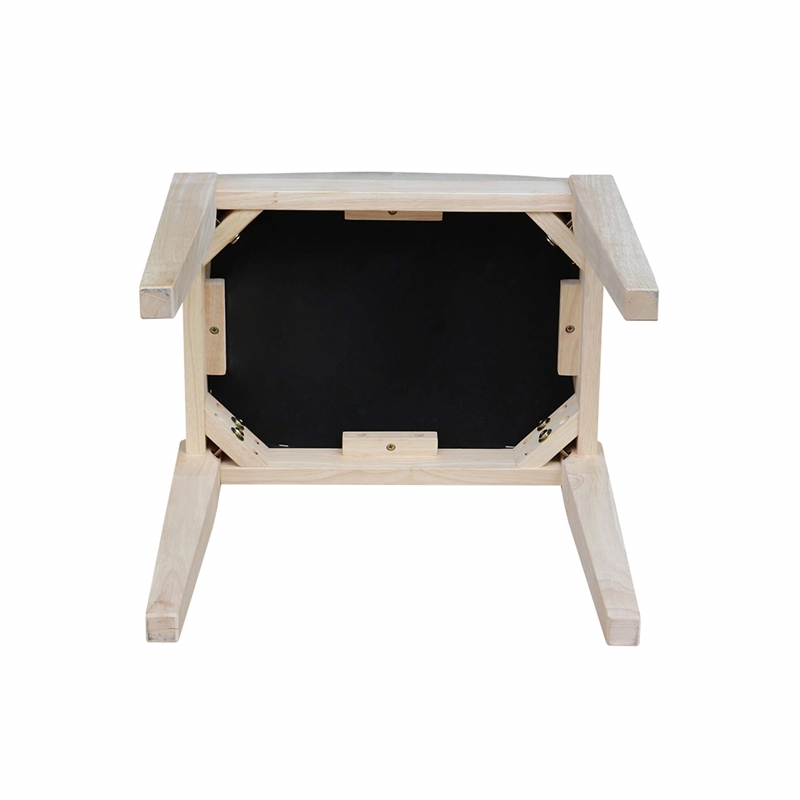 International Concepts Home Accents Unfinished Vanity Bench