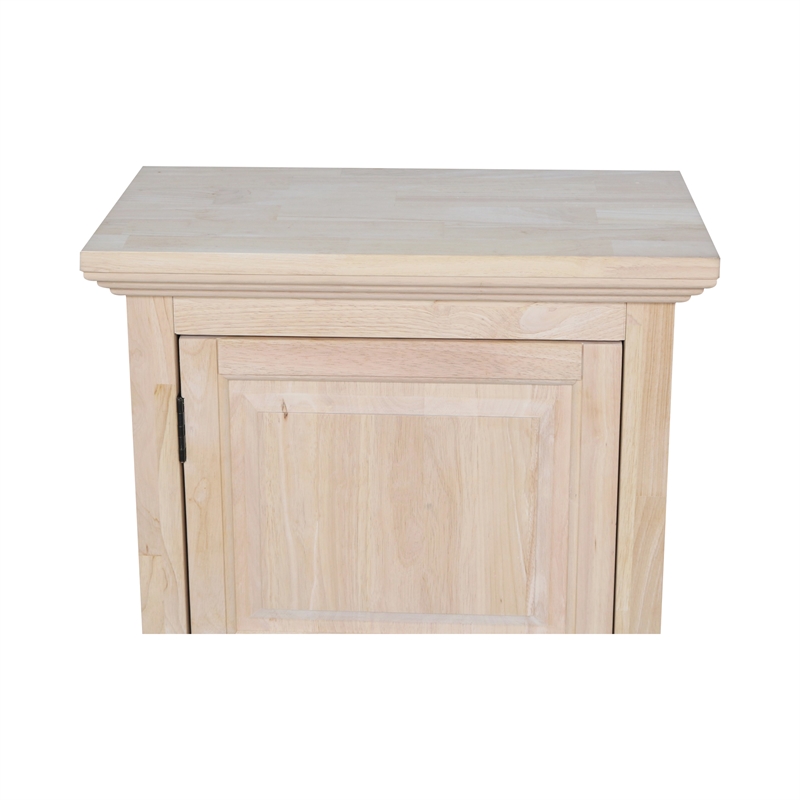 International Concepts Home Accents Unfinished 36