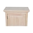 International Concepts Home Accents Unfinished 36