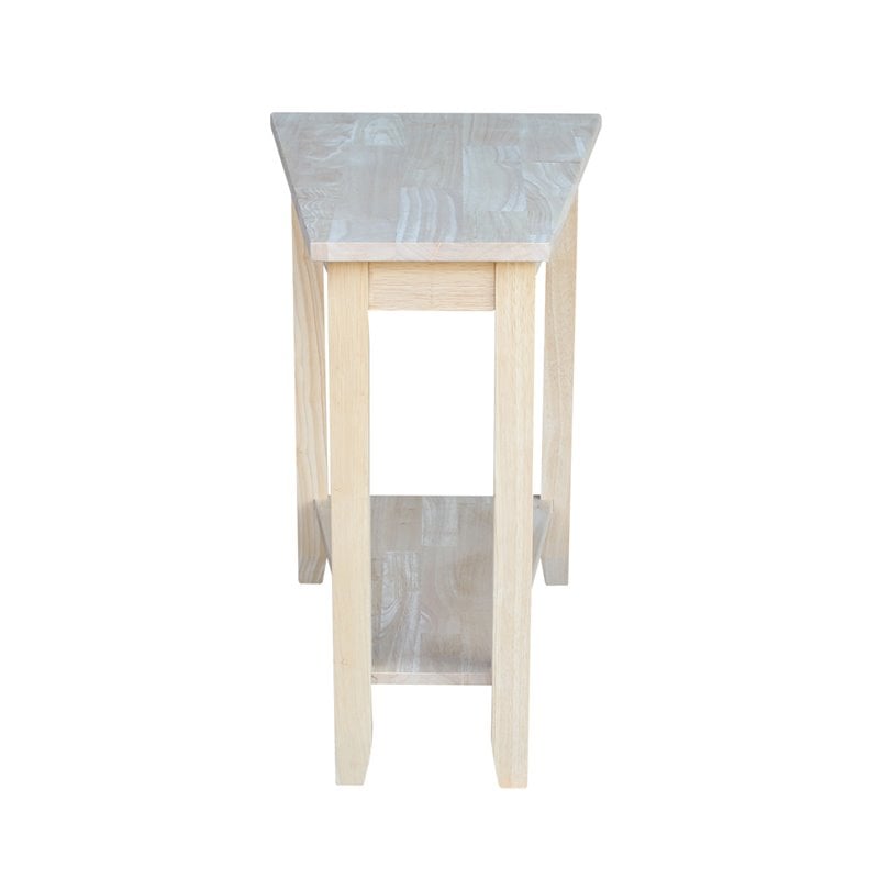 International Concepts Home Accents Unfinished Keystone Accent Table