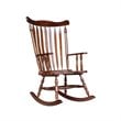 International Concepts Home Accent Solid Wood Rocker in Espresso