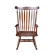 International Concepts Home Accent Solid Wood Rocker in Espresso