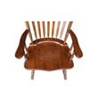 International Concepts Home Accent Solid Wood Rocker in Espresso