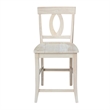 International Concepts Solid Wood Verona Counter Height Stool in Unfinished