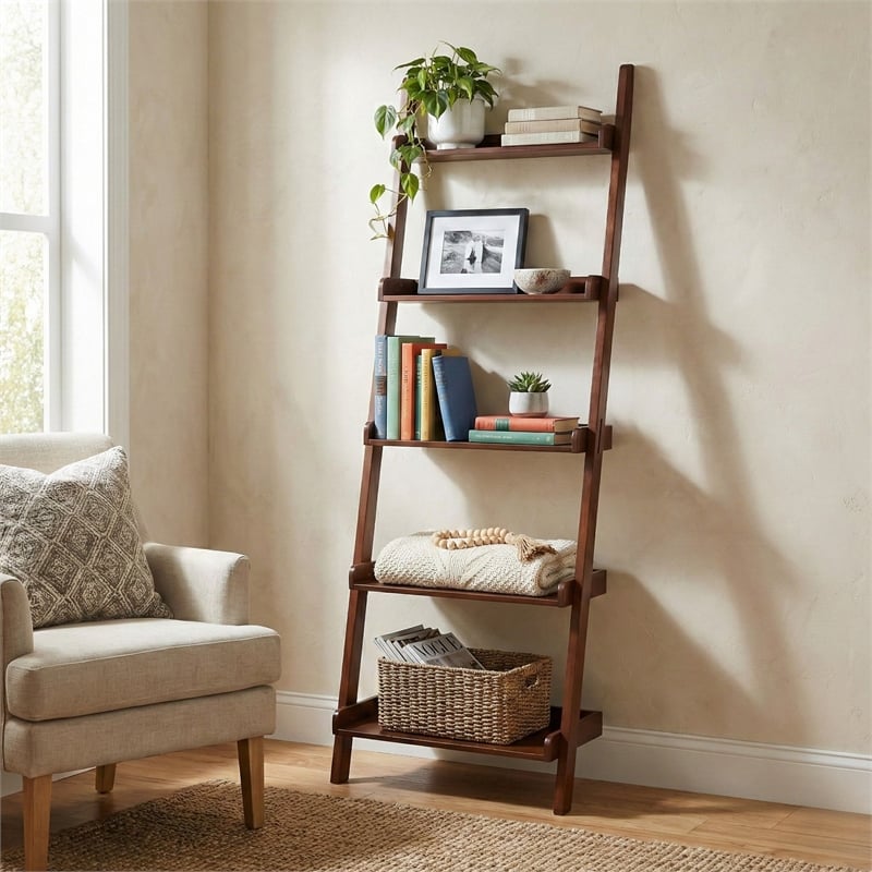 International Concepts 5-Tier Shelf Unit in Espresso