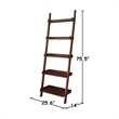 International Concepts 5-Tier Shelf Unit in Espresso
